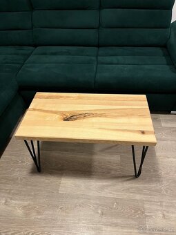 Jídelní stul s židlemi a konferenční stolek - 3