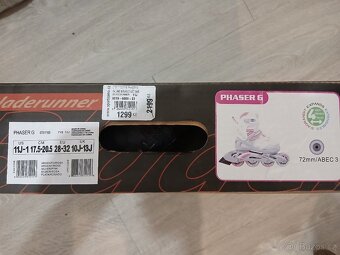 Dětské inline brusle Bladerunner Phaser G velikost 28-32 EU - 3
