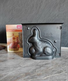 Nová 3D ocelová forma na velikonočního zajíčka - 3