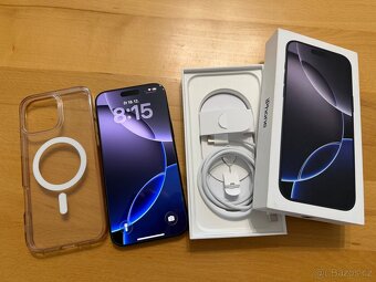 iphone 16 pro max 256gb Titanium Black-ZÁRUKA - 3