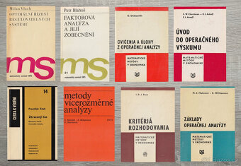 Matematika, operační analýza, optimalizace - 3