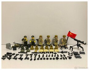 Rôzne sety vojakov (8ks) 1 + doplnky - typ lego - 3