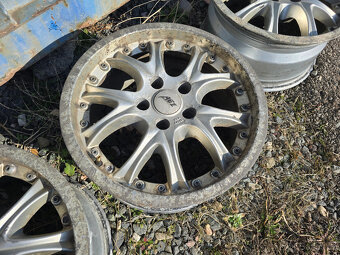 Prodám 4x alu kola AEZ 16" 5x108, ET38 7,5Jx16H2 - 3