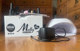 UV/LED 86W lampa na nehty + laky - 3