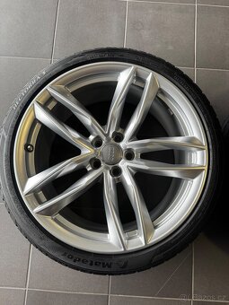 Kovaná kola Audi 20” se zánovními letními pneu 255/35/20 - 3
