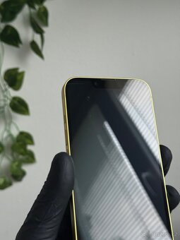 iPhone 14 128GB žlutý - 100% baterie, DPH - 3