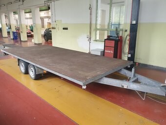 Přívěsný vozík brzděný, 3500 kg - 3
