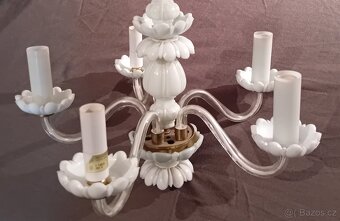 LUSTRY - STÍNIDLA - SKLO - 5 různých kusů - 3