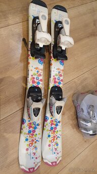 Dětské lyže 70cm a lyžáky 17/18,5 - 3