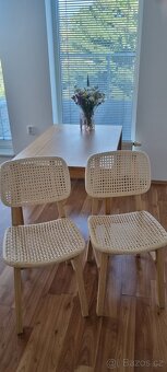 Prodám jídelní stůl a židle IKEA VOXLÖV - 3