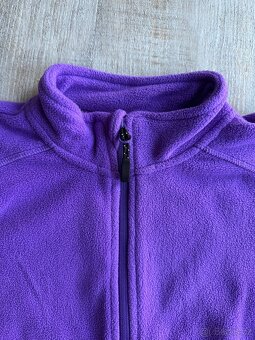 Fleecová mikina Crivit, vel. 146-152, NOVÁ, fialová - 3