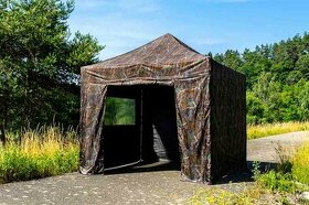 Nůžkový stan Kataro 3x3m - maskáčový (kamufláž) - 3