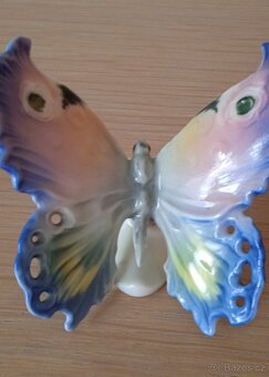 Porcelánový motýl Karl Ens - 3