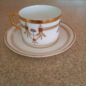 Sada 4ks hrníčků s podšálky - 3