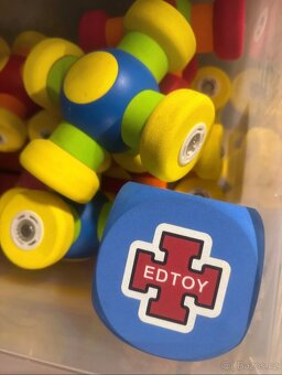 Magnetická stavebnice Soft block Edtoy - 3