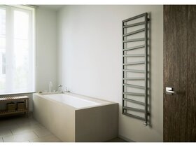 Designový koupelnový žebřík 1545x500mm, antracit - 3