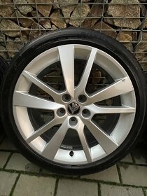 Skoda Fabia 3,Rapid orig.letni sadu Trius 215/40-17 - 3