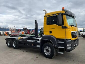 MAN TGS 26.480 6x4 / Hiab nosič kontejnerů / PRODÁNO - 3