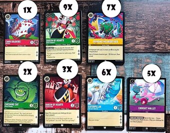 Lorcana karty 1. - 3