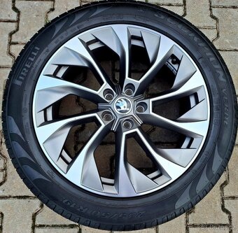 Originál sada disků Škoda Kodiaq 5x112 R19 Aronia - 3