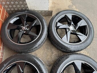 Nové Alu 17" 5x100,škoda Volans BLACK ,nové letní, DPH Scal - 3
