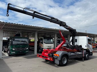 MERCEDES-BENZ ATEGO 1524 HÁKOVÝ NOSIČ HYDRAULICKÁ RUKA - 3