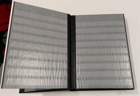 Album na známky Lindner Formát A4 30 černých listů - 60 strá - 3
