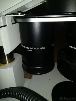 Stereo mikroskop Olympus SZX12 s fototrubicí, objektivem - 3