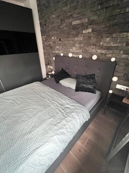 Postel 160x200cm (rám + rošt + matrace) -úložný prostor - 3