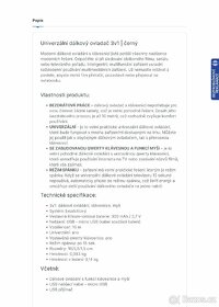 Univerzální dálkový ovladač s klávesnicí - 3