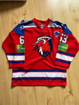 Originální hokejový dres HC Lev Praha Ondřej Němec 2013/2014 - 3