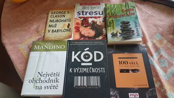 Nepoužité knihy - Cesta vlka + Kód k výjimečnosti + ostatní - 3