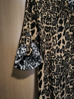Dámská halenka s leopardím vzorem L - 3