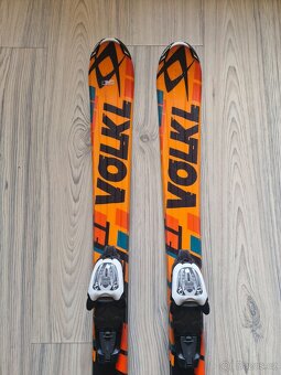 Juniorské lyže Volkl Racetiger GS 130 cm + M 7.0 - 3