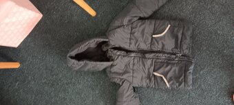 Zimni bunda velmi teplá 110/116,uvnitř flís - 3