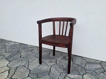 Celodřevěné křeslo THONET po renovaci - 3