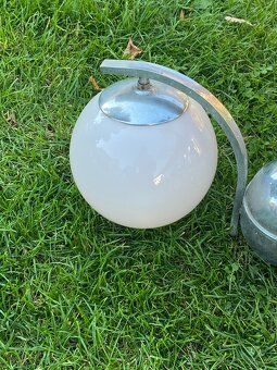 lustr starý lustr chromovaný lustr koule retro lust - 3