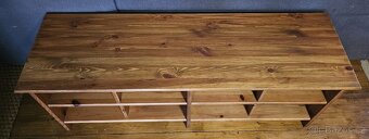 Botník-lavice Ikea Leksvik mořidlo antik - 3