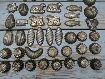 Formičky na cukroví 62 ks - 3