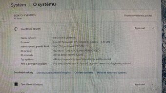 Stolní PC - Intel Pentium / 8GB RAM / HDD 1TB / Windows 11 - 3