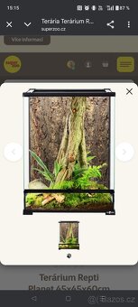 Terárium + 3D stěna - 3