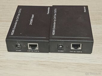HDMI Extender prodlužovač po síťovém kabelu RJ45 - 3