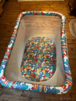 Dětská skládací ohrádka retro - 3