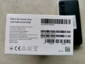 Xiaomi Redmi 9A 32GB - Granite Gray - NOVÝ - 3