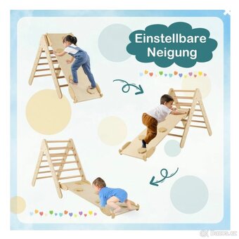 Montessori Lezecký trojúhelník s rampou - 3