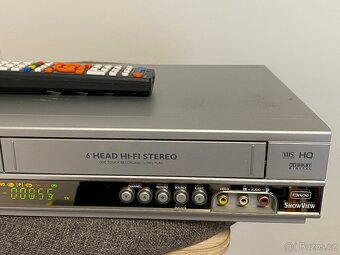 Kvalitní combo VHS a DVD přehrávač PHILIPS DVP3100V - 3