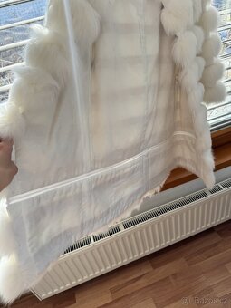 Kožich polární líška bílý m-xl - 3