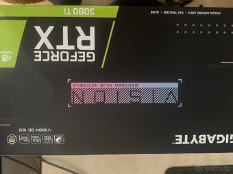 Prodám RTX 3080 Ti - Gigabyte Vision OC 12G - 3