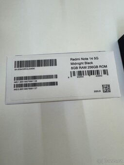 Redmi Note 14 5G NOVÝ NEROZBALENÝ - 3
