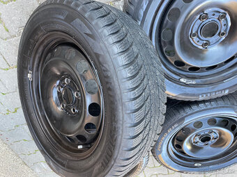 Zimní sada 5x100 Škoda Volkswagen 185/65 R15 Bridgestone - 3